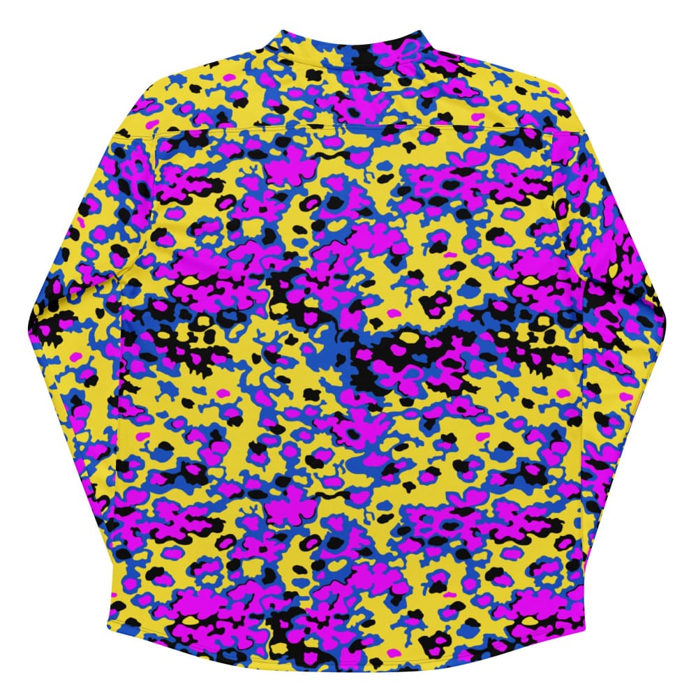 Oakleaf Glow-Oak Fuschia CAMO hockey fan jersey - Unisex Hockey Fan Jersey