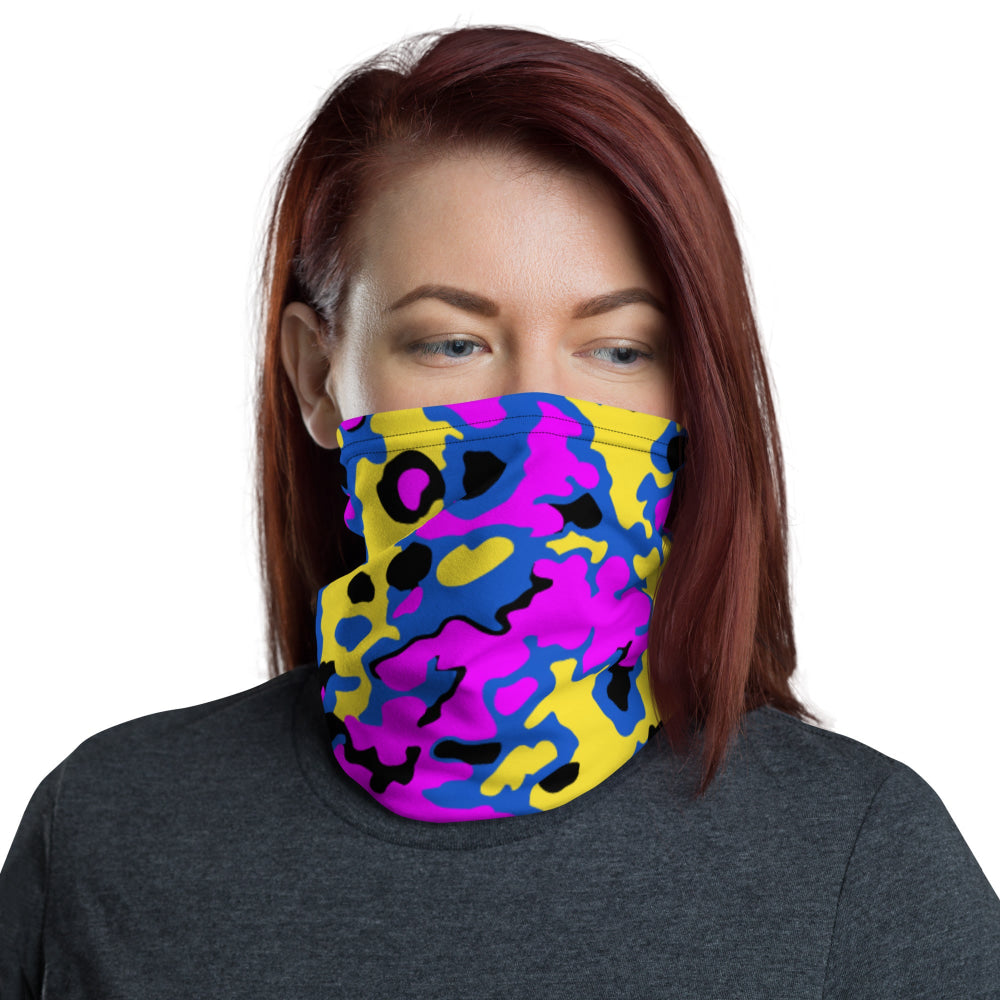 Oakleaf Glow-Oak Fuschia CAMO Neck Gaiter