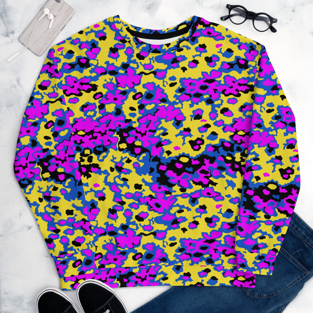 Oakleaf Glow-Oak Fuschia CAMO Unisex Sweatshirt