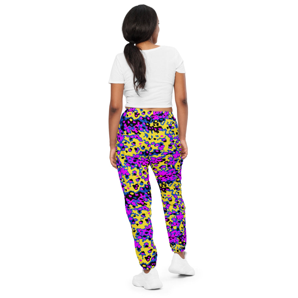 Oakleaf Glow-Oak Fuschia CAMO Unisex track pants - Track Pants