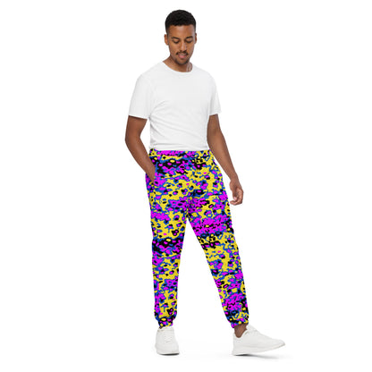 Oakleaf Glow-Oak Fuschia CAMO Unisex track pants - Track Pants