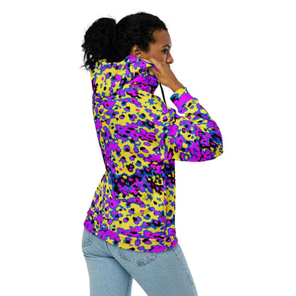 Oakleaf Glow-Oak Fuschia CAMO Unisex zip hoodie