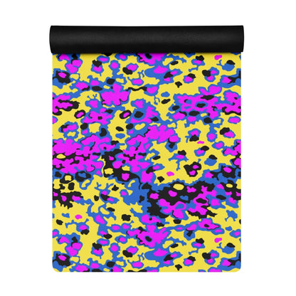 Oakleaf Glow-Oak Fuschia CAMO Yoga mat