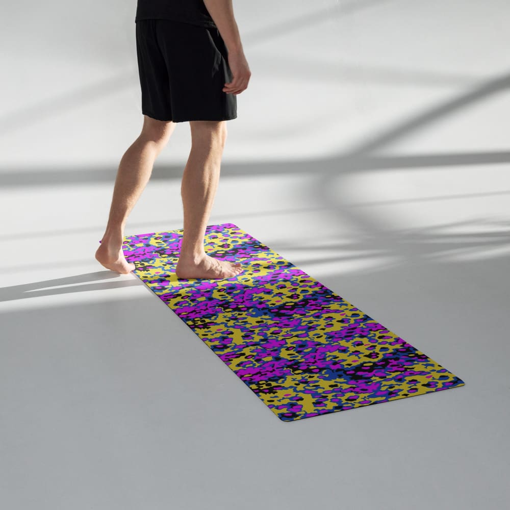 Oakleaf Glow-Oak Fuschia CAMO Yoga mat - Mat