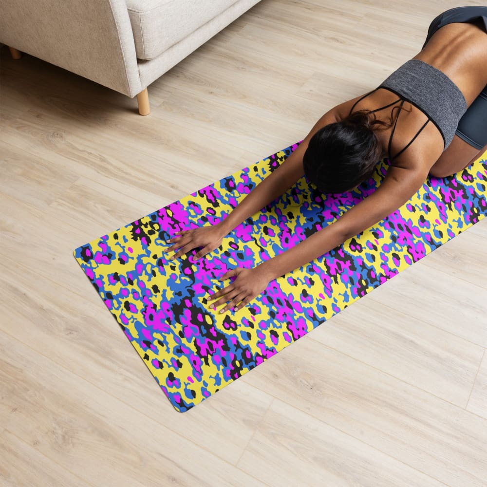 Oakleaf Glow-Oak Fuschia CAMO Yoga mat