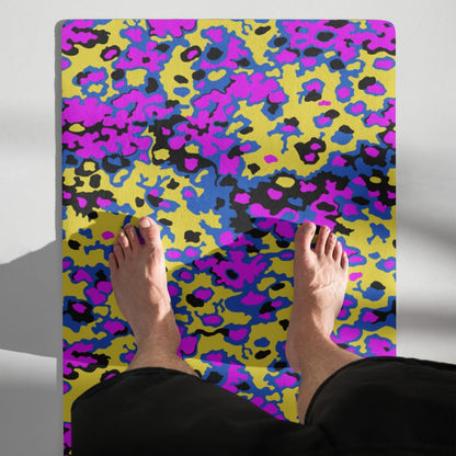 Oakleaf Glow-Oak Fuschia CAMO Yoga mat