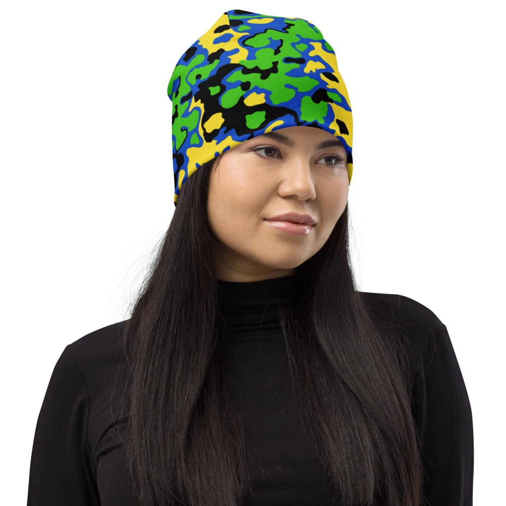 Oakleaf Glow-Oak Green CAMO Beanie