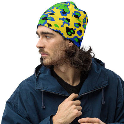 Oakleaf Glow-Oak Green CAMO Beanie - S