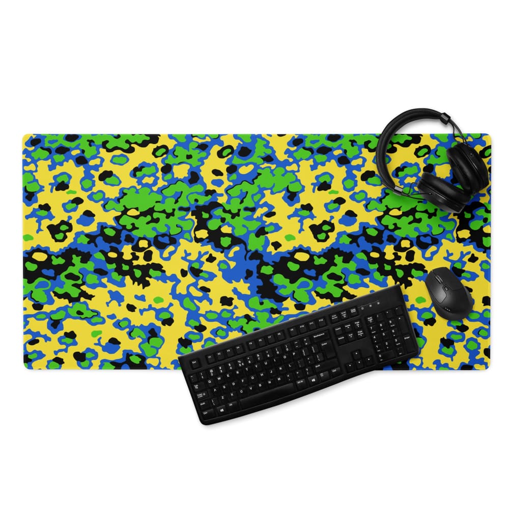 Oakleaf Glow-Oak Green CAMO Gaming mouse pad - 36″×18″