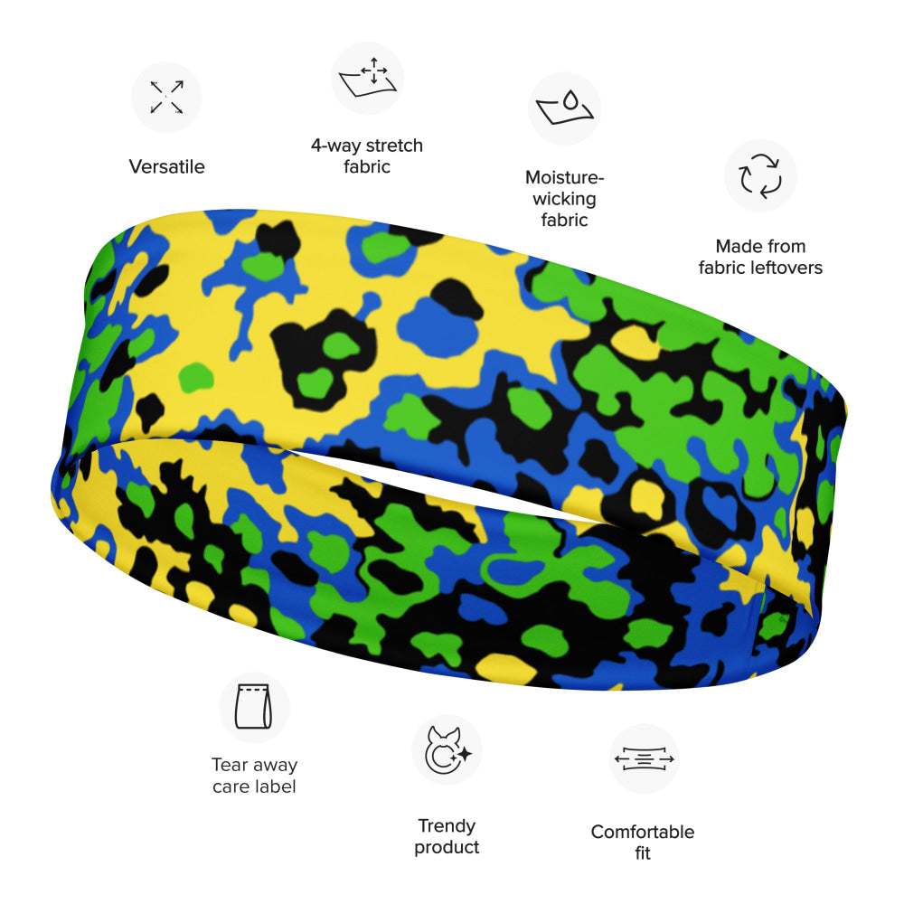 Oakleaf Glow-Oak Green CAMO Headband - M