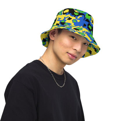 Oakleaf Glow-Oak Green CAMO Reversible bucket hat - Bucket Hat