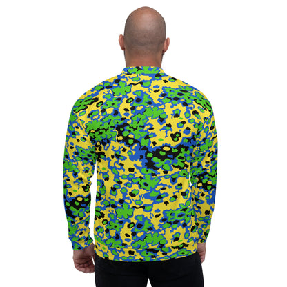 Oakleaf Glow-Oak Green CAMO Unisex Bomber Jacket