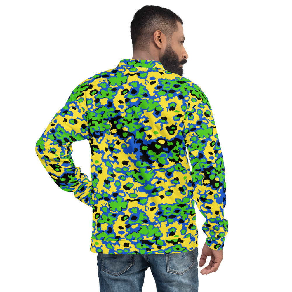 Oakleaf Glow-Oak Green CAMO Unisex Bomber Jacket