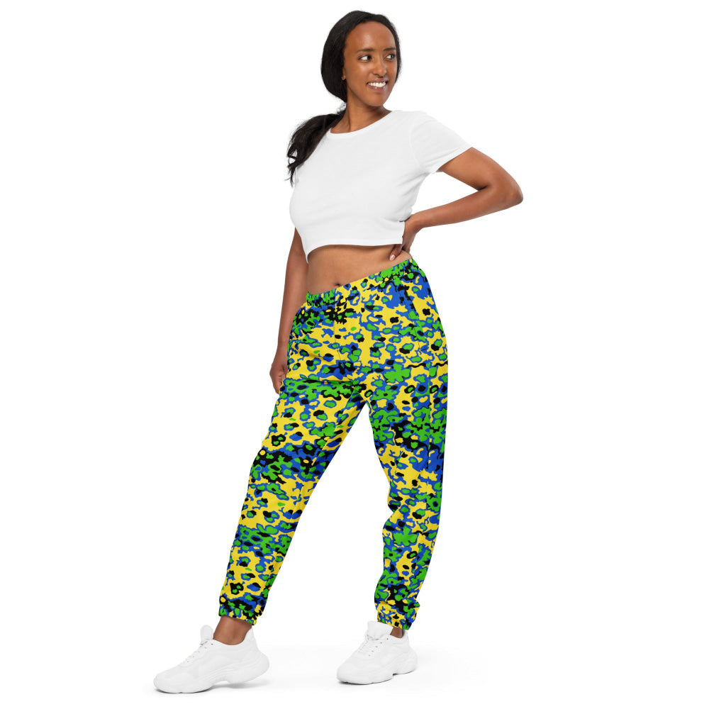 Oakleaf Glow-Oak Green CAMO Unisex track pants - Track Pants