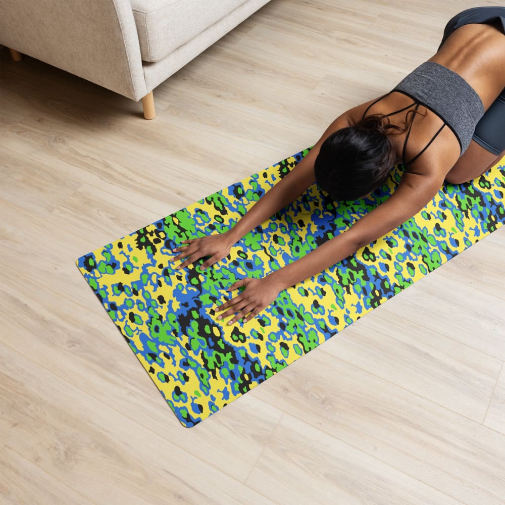 Oakleaf Glow-Oak Green CAMO Yoga mat