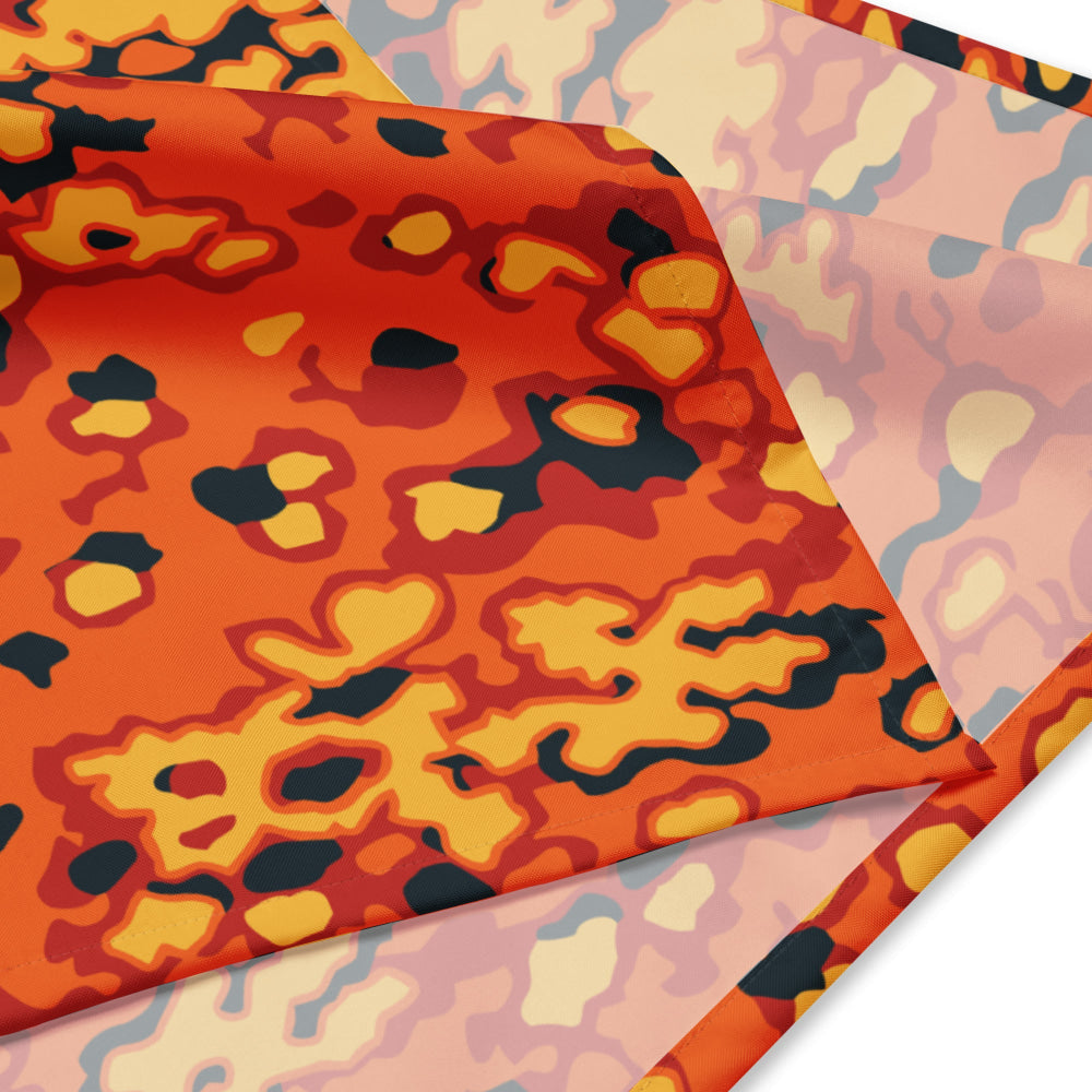 Oakleaf Glow-Oak Hunter Orange CAMO bandana - Bandana