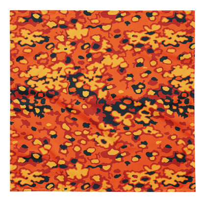 Oakleaf Glow-Oak Hunter Orange CAMO bandana - Bandana