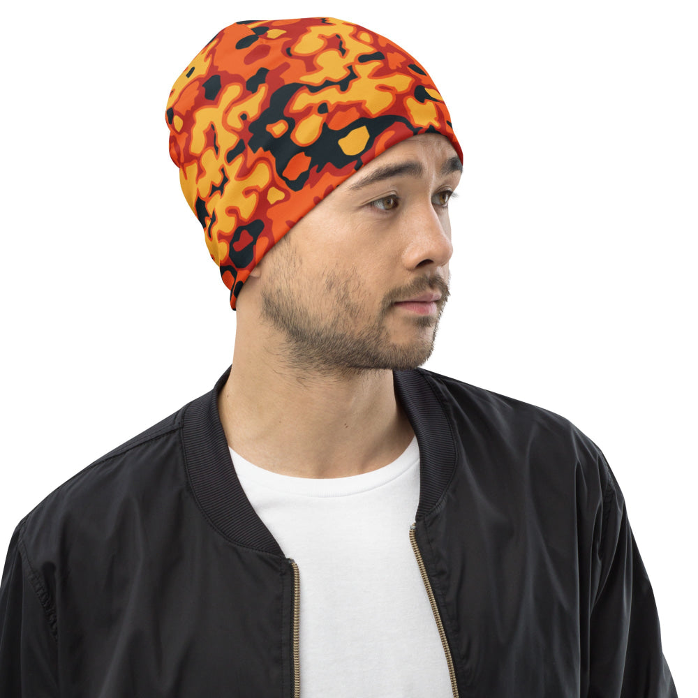 Oakleaf Glow-Oak Hunter Orange CAMO Beanie