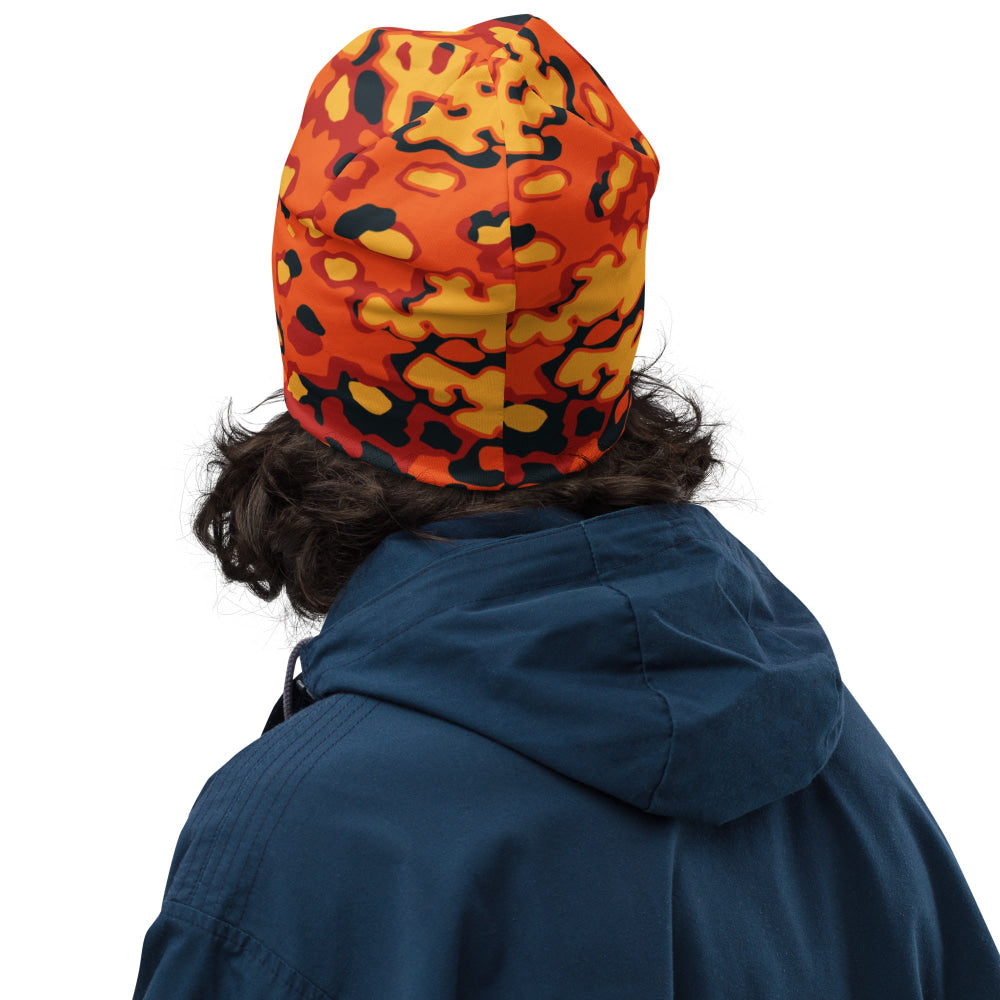 Oakleaf Glow-Oak Hunter Orange CAMO Beanie