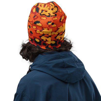 Oakleaf Glow-Oak Hunter Orange CAMO Beanie