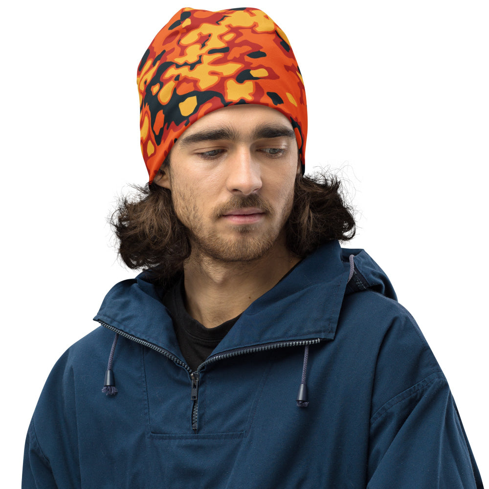 Oakleaf Glow-Oak Hunter Orange CAMO Beanie