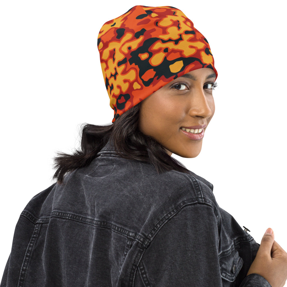 Oakleaf Glow-Oak Hunter Orange CAMO Beanie