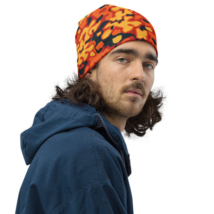 Oakleaf Glow-Oak Hunter Orange CAMO Beanie