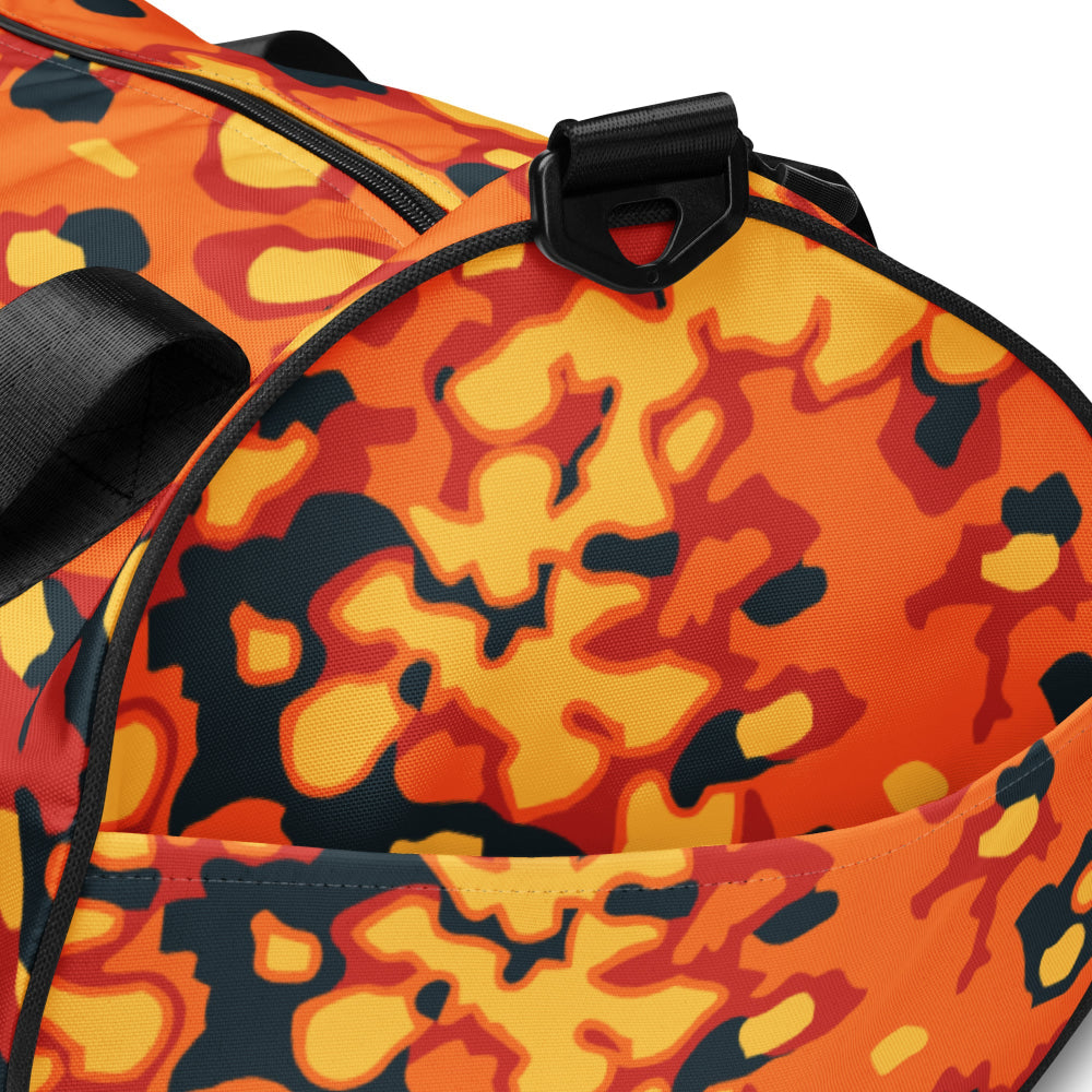 Oakleaf Glow-Oak Hunter Orange CAMO gym bag - Gym Bag