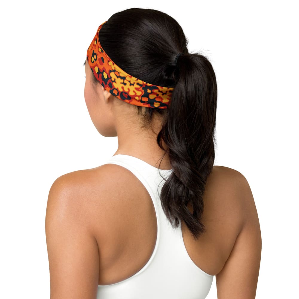Oakleaf Glow-Oak Hunter Orange CAMO Headband
