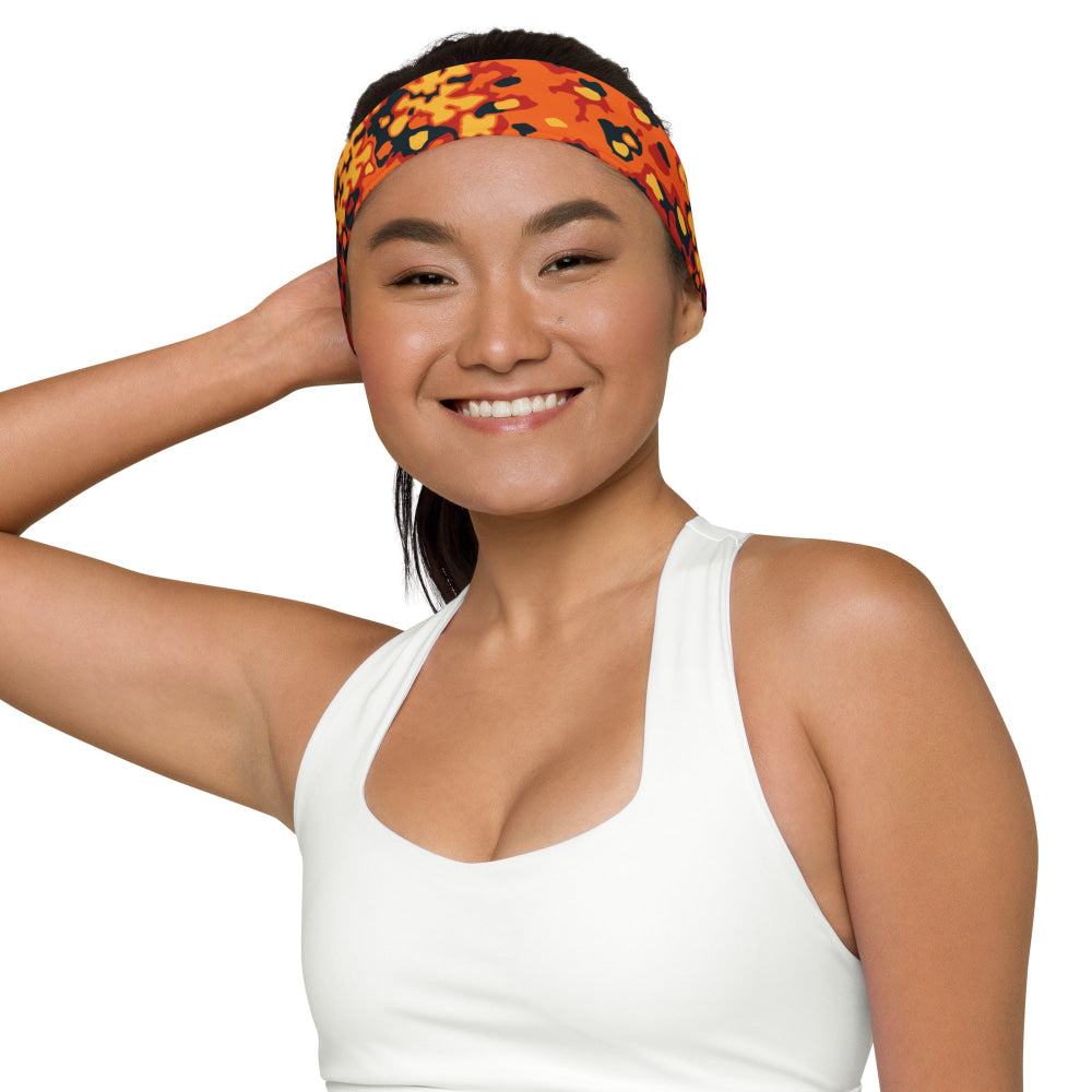 Oakleaf Glow-Oak Hunter Orange CAMO Headband