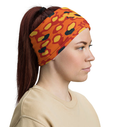 Oakleaf Glow-Oak Hunter Orange CAMO Neck Gaiter