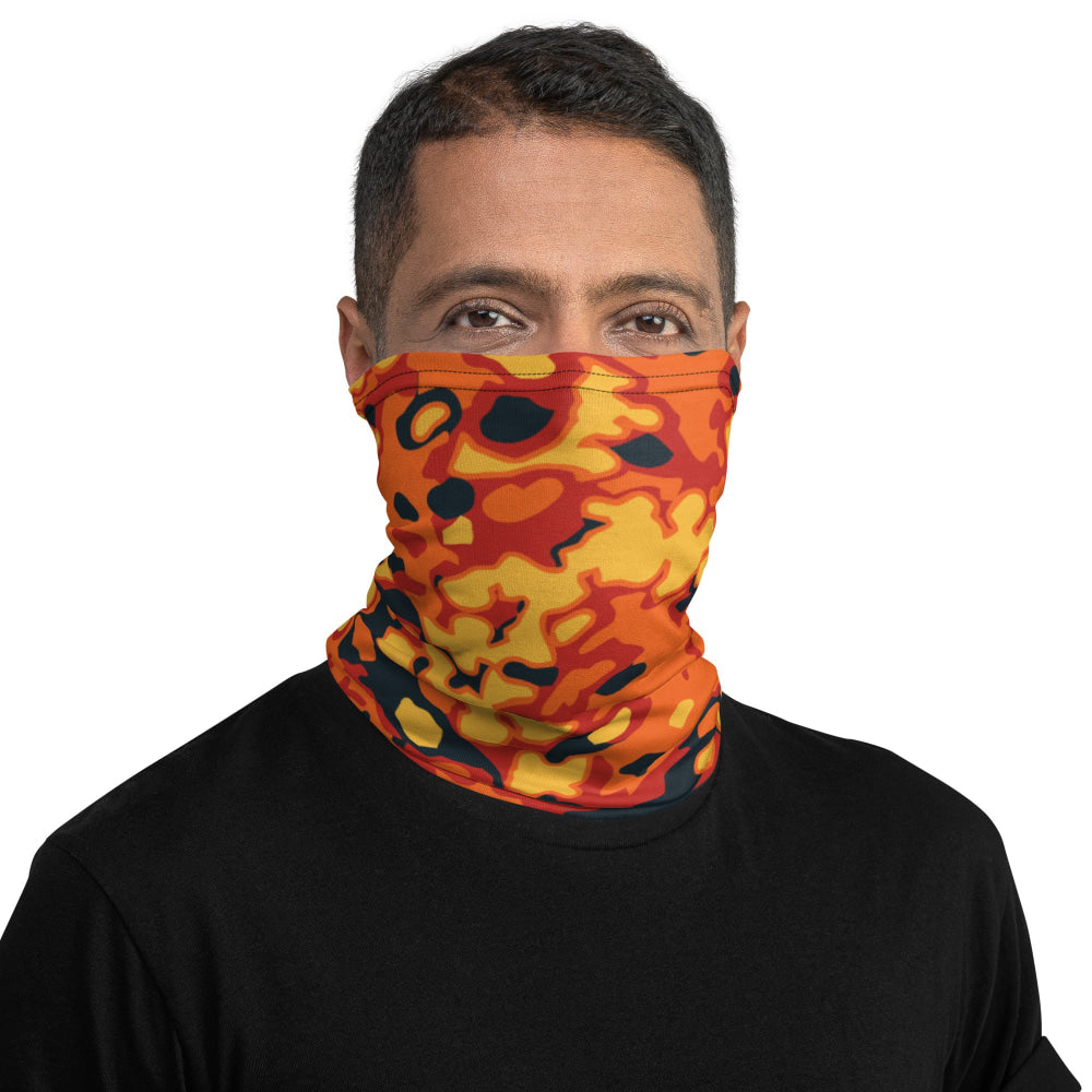 Oakleaf Glow-Oak Hunter Orange CAMO Neck Gaiter