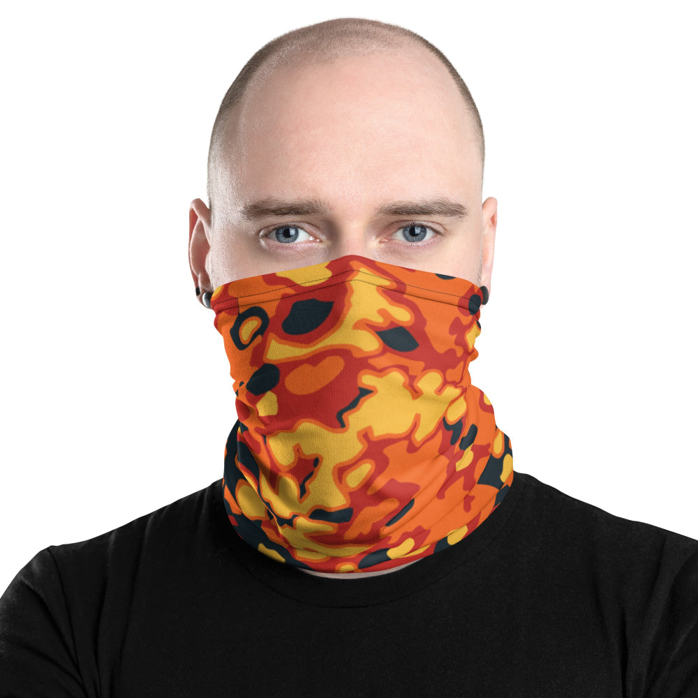 Oakleaf Glow-Oak Hunter Orange CAMO Neck Gaiter