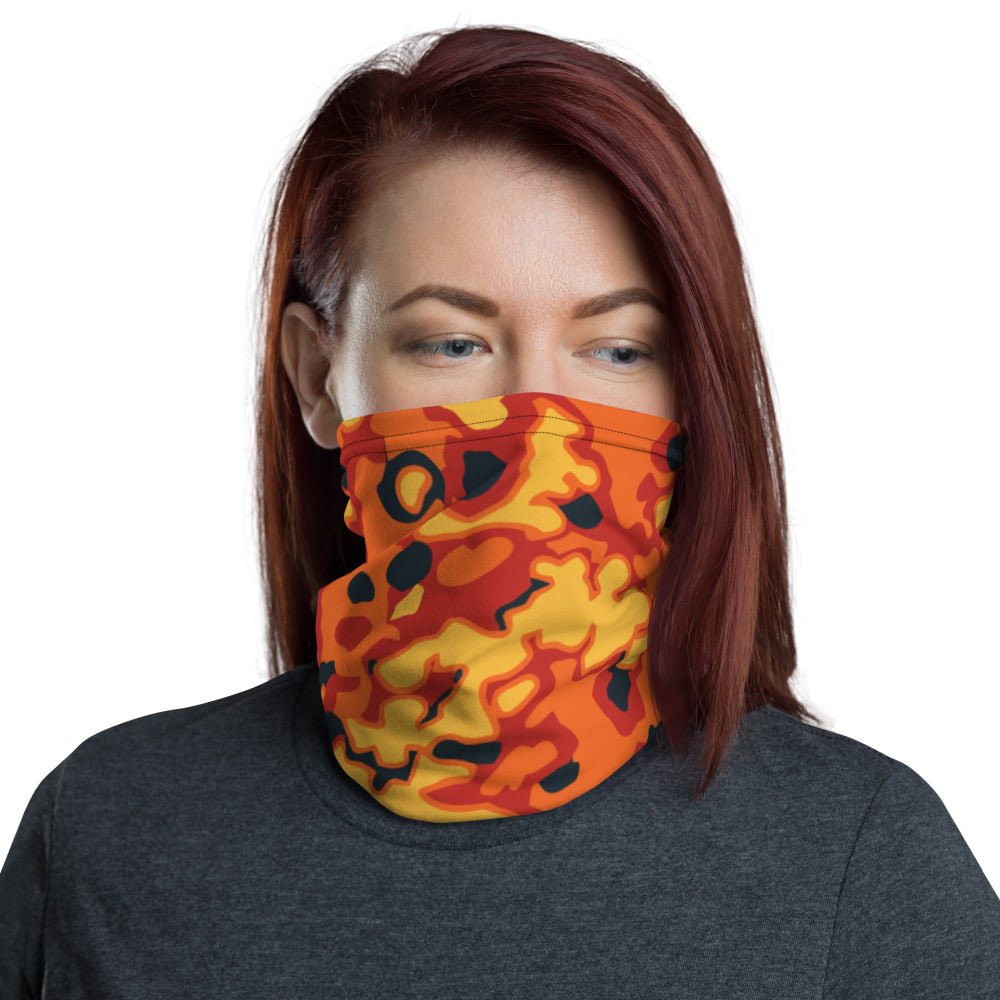 Oakleaf Glow-Oak Hunter Orange CAMO Neck Gaiter