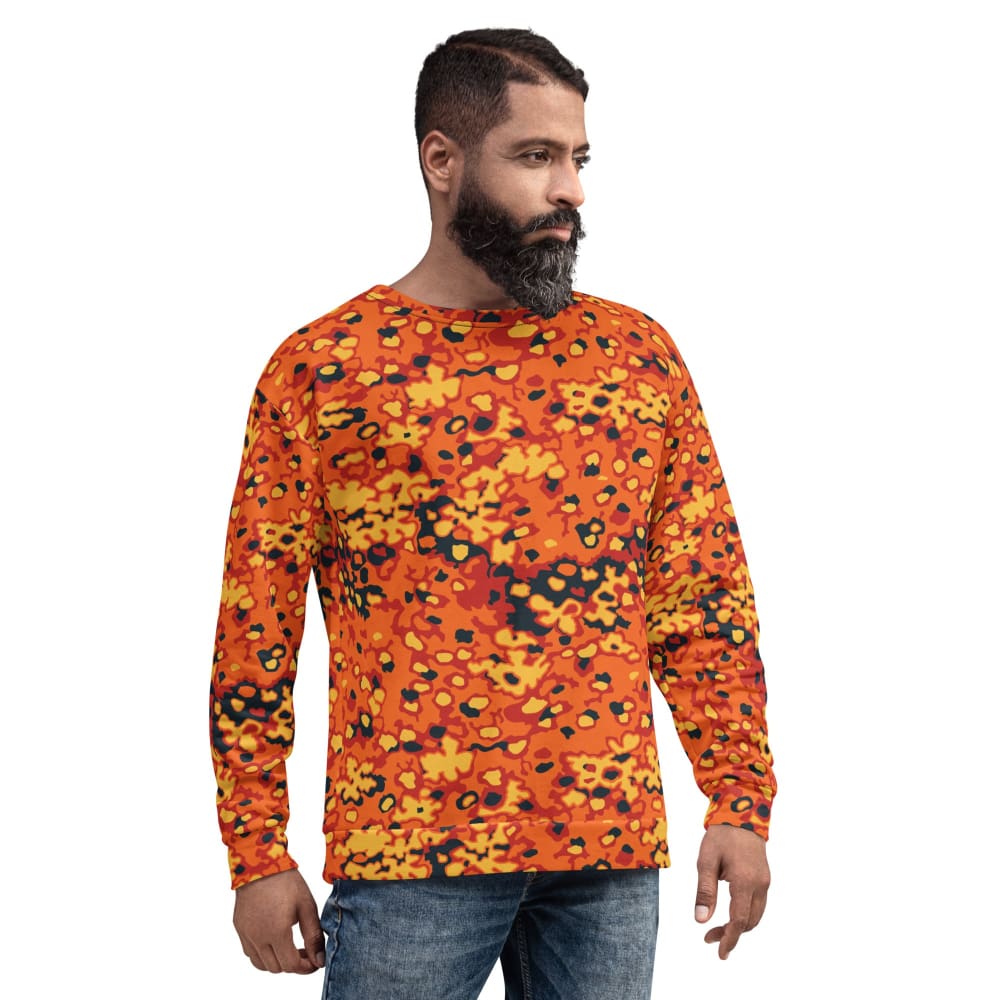 Oakleaf Glow-Oak Hunter Orange CAMO Unisex Sweatshirt