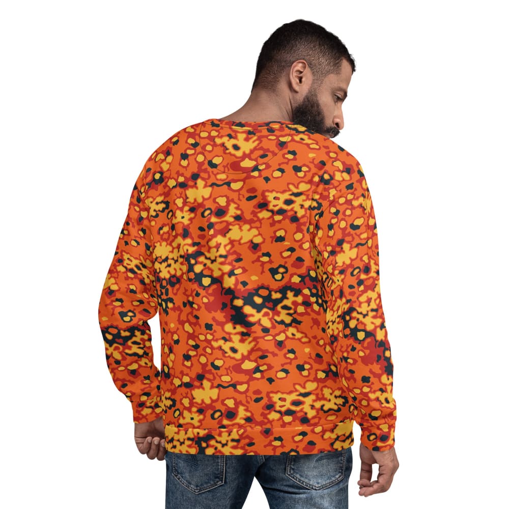 Oakleaf Glow-Oak Hunter Orange CAMO Unisex Sweatshirt