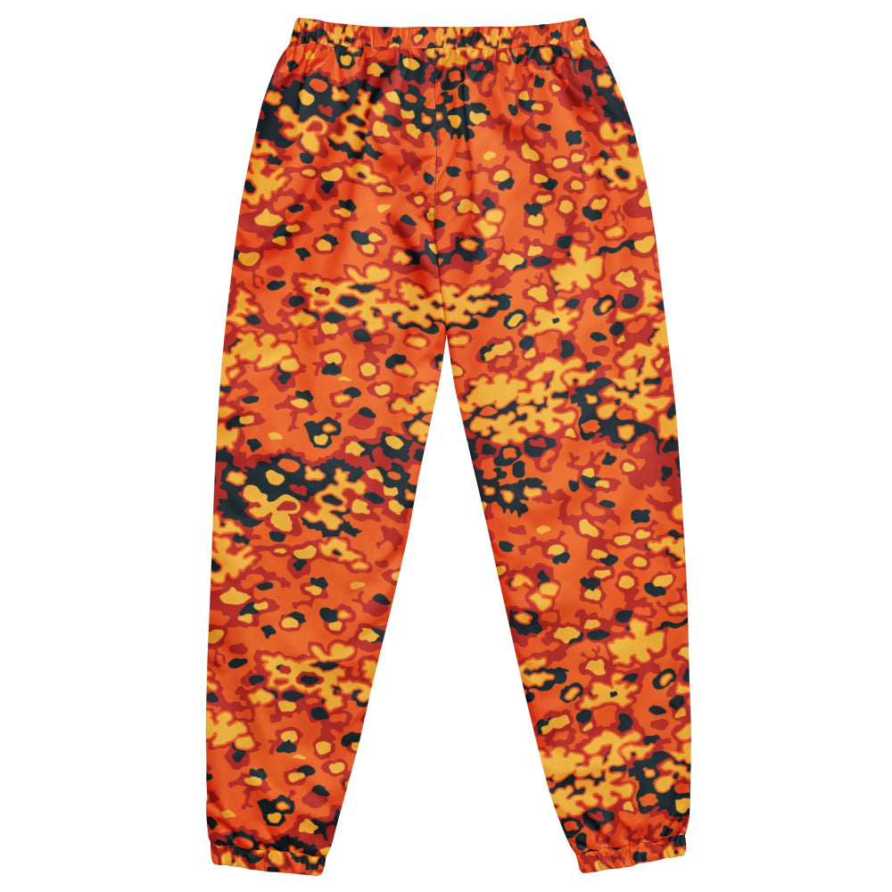 Oakleaf Glow-Oak Hunter Orange CAMO Unisex track pants - Track Pants