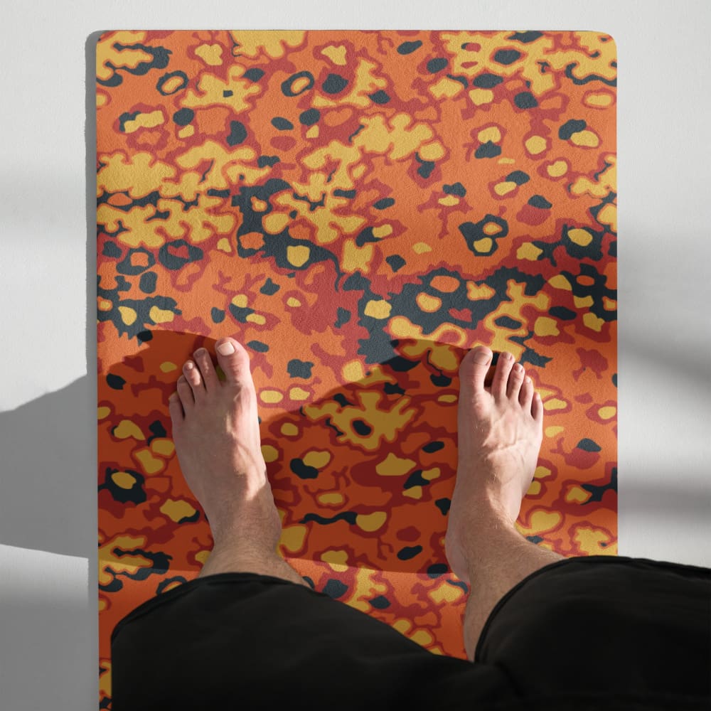 Oakleaf Glow-Oak Hunter Orange CAMO Yoga mat
