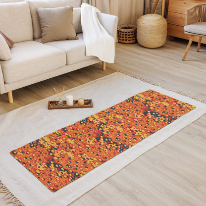 Oakleaf Glow-Oak Hunter Orange CAMO Yoga mat - Mat