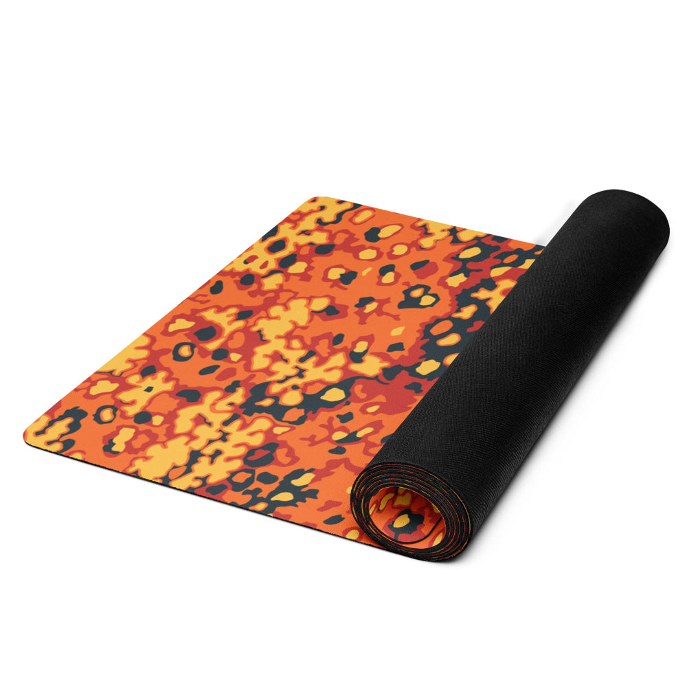 Oakleaf Glow-Oak Hunter Orange CAMO Yoga mat - Mat