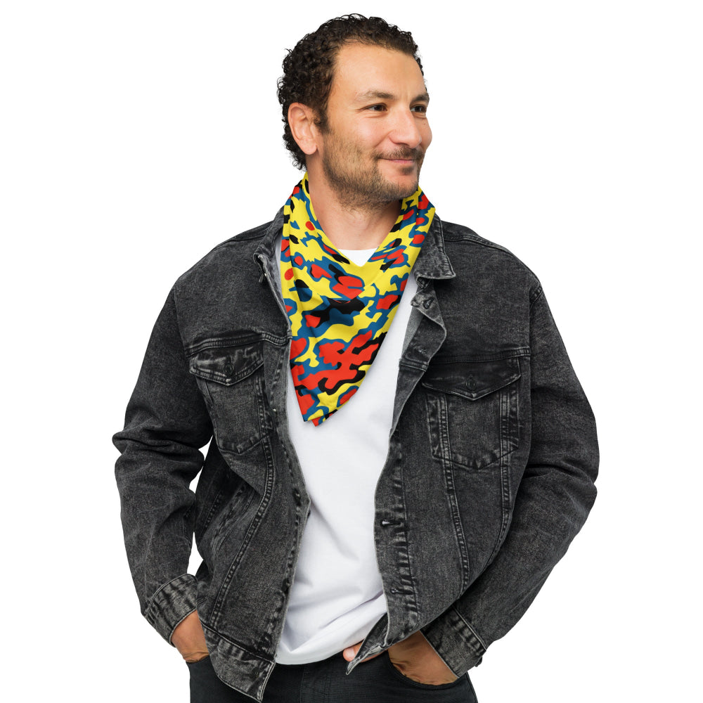 Oakleaf Glow-Oak Red CAMO bandana - L - Bandana