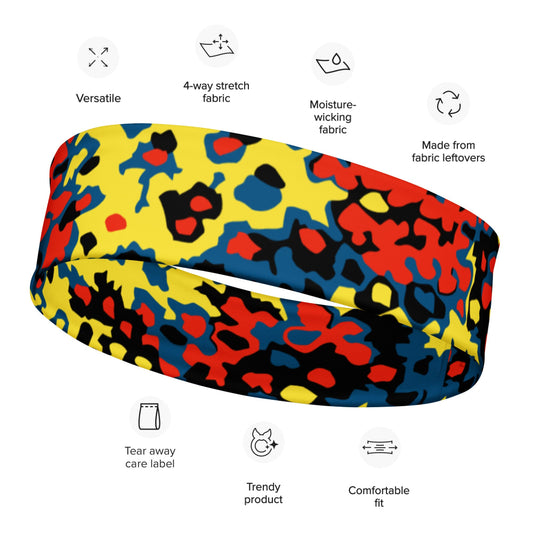 Oakleaf Glow-Oak Red CAMO Headband - M