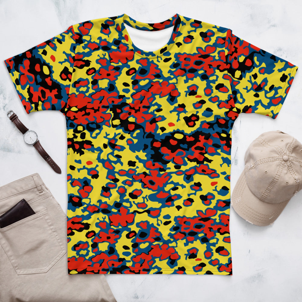 Oakleaf Glow-Oak Red CAMO Men’s t-shirt - XS - Mens T-Shirt