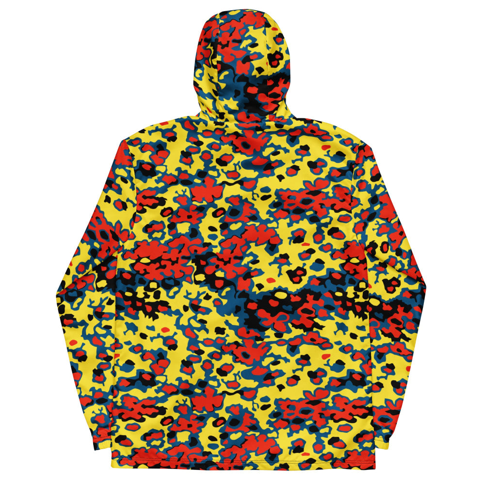 Oakleaf Glow-Oak Red CAMO Men’s windbreaker - Mens Windbreaker