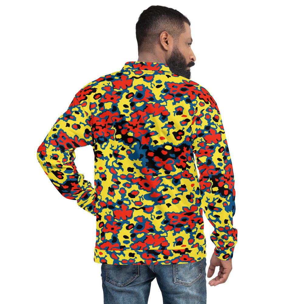 Oakleaf Glow-Oak Red CAMO Unisex Bomber Jacket