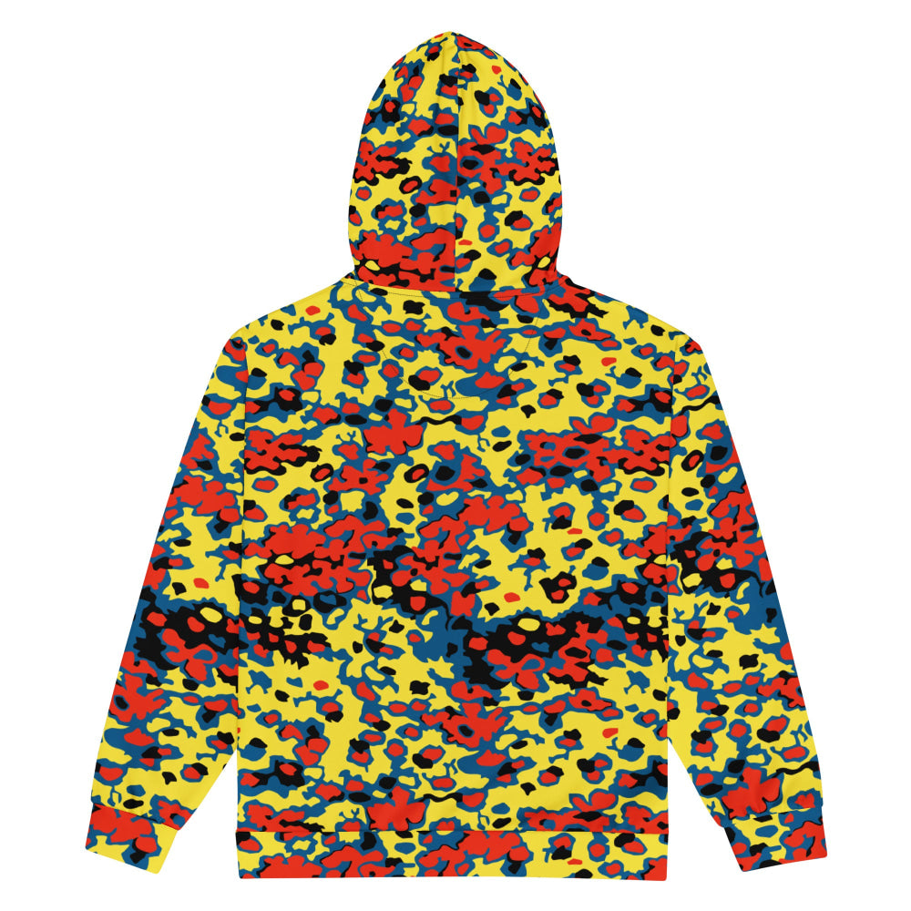 Oakleaf Glow-Oak Red CAMO Unisex zip hoodie - Zip Hoodie