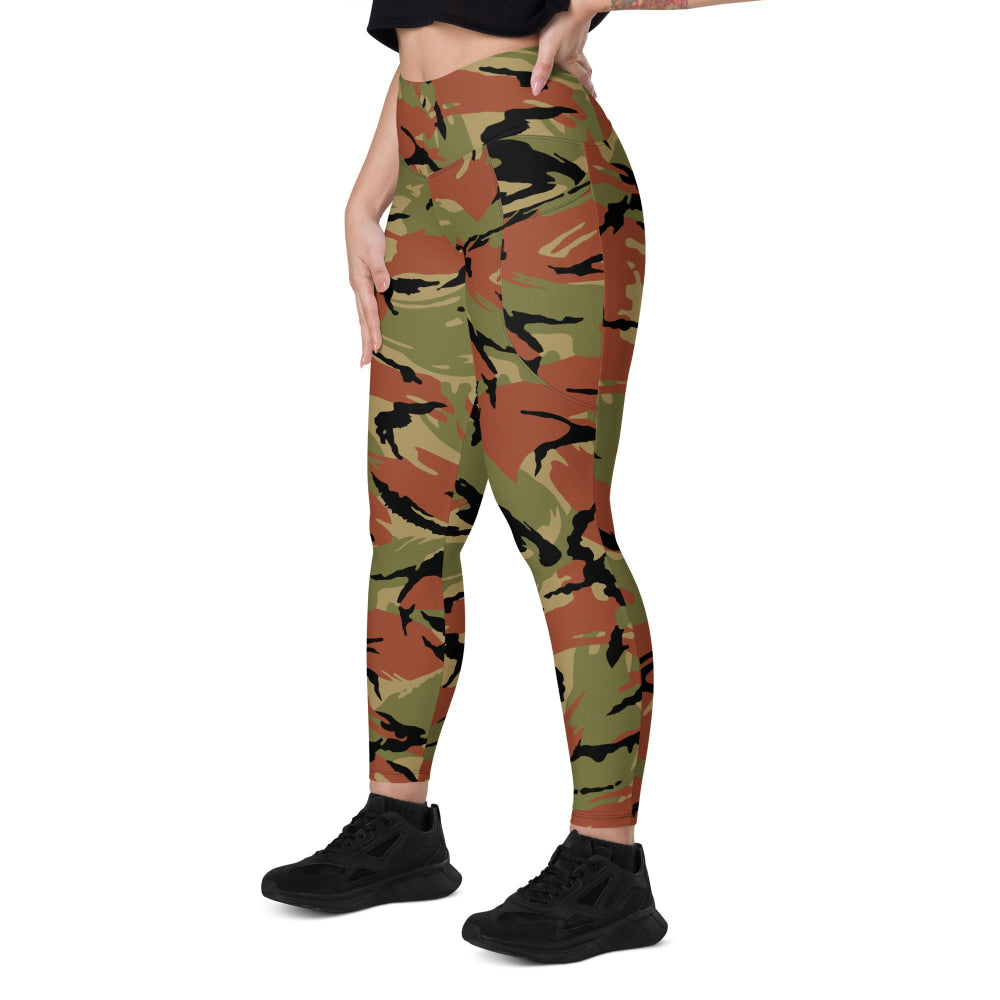 Oman Royal Army DPM Early Version CAMO Leggings with pockets - Womens With Pockets