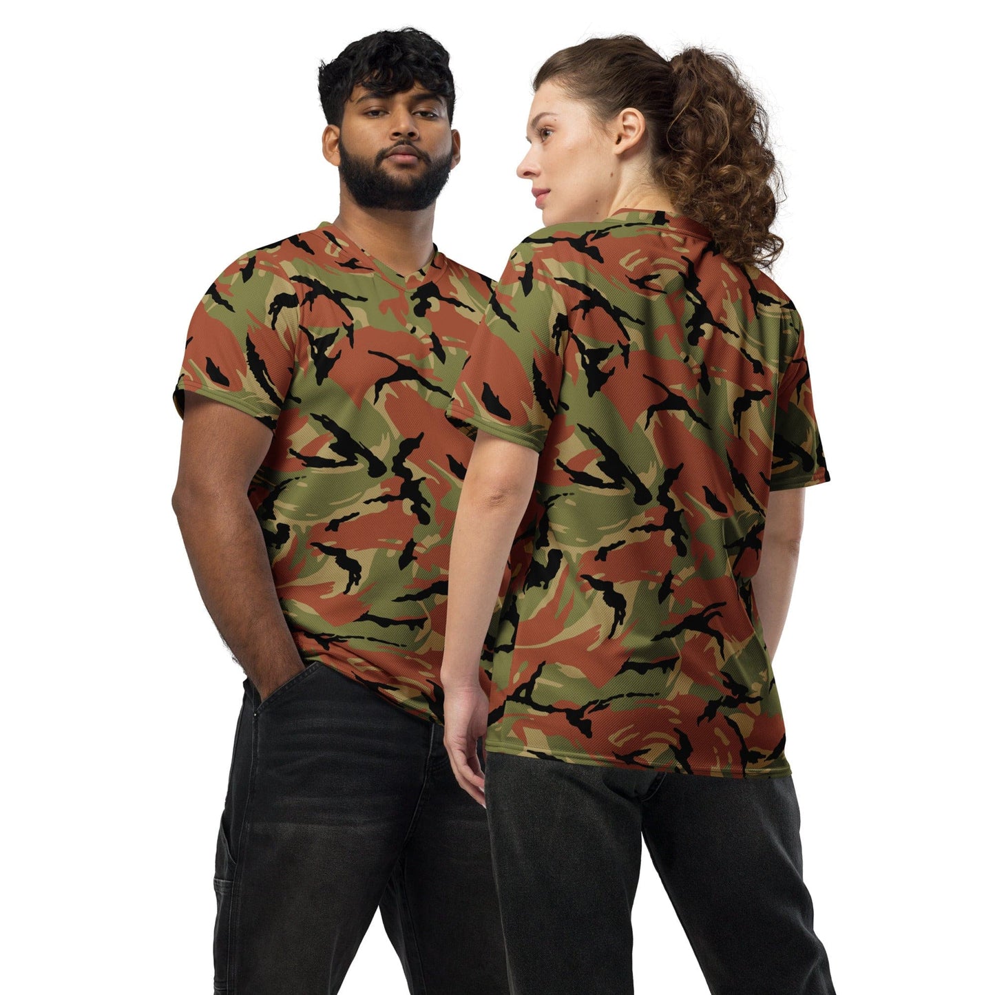 Oman Royal Army DPM Early Version CAMO unisex sports jersey - 2XS - Unisex Sports Jersey