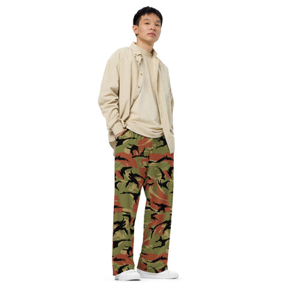 Oman Royal Army DPM Early Version CAMO unisex wide-leg pants - Unisex Wide-Leg Pants