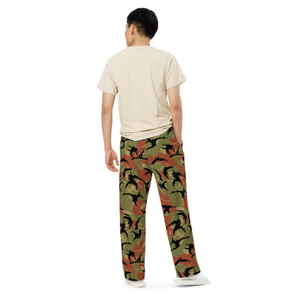 Oman Royal Army DPM Early Version CAMO unisex wide-leg pants - Unisex Wide-Leg Pants